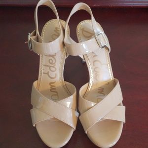 Nude heels only worn once